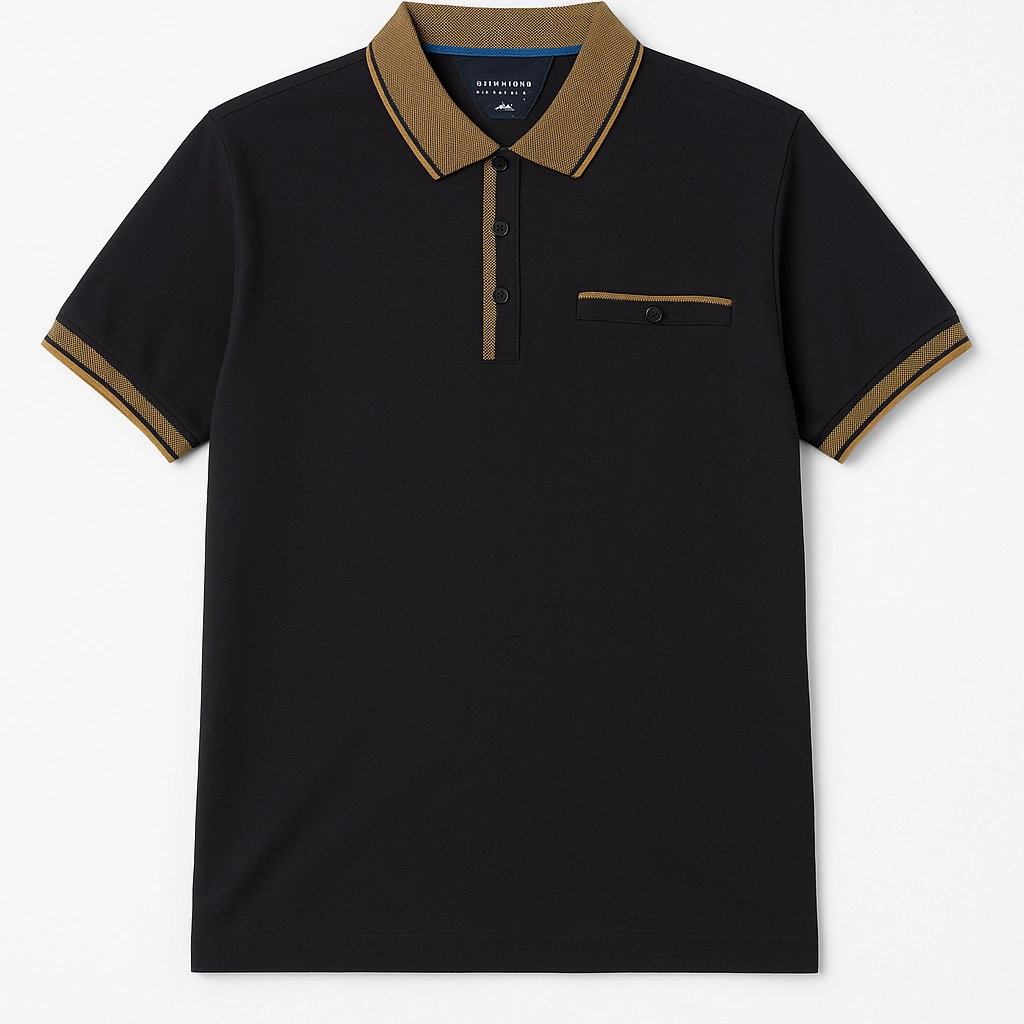Denim & Flower Men Polo Layering Essential