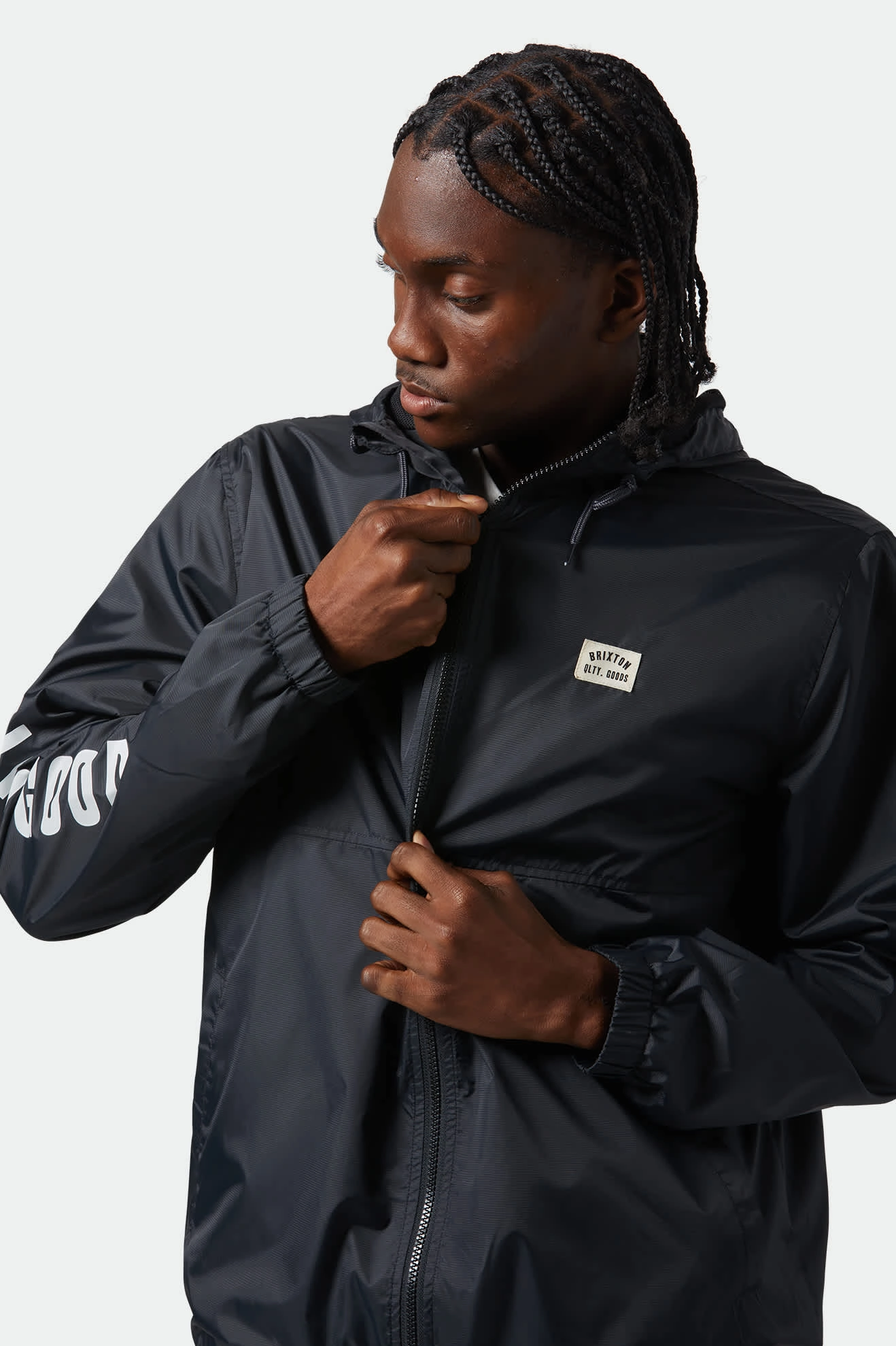 Discount Light Reflective Claxton Woodburn Lightweight Jacket - Black