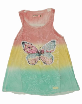 Best-Seller DESIGUAL Girls Graphic A-Line Dress 11-12 Years Multicoloured Colourblock