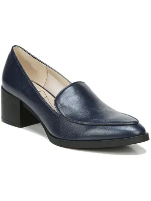 old town Reliable Fit Devyn Womens Block Heel Slip On Loafers