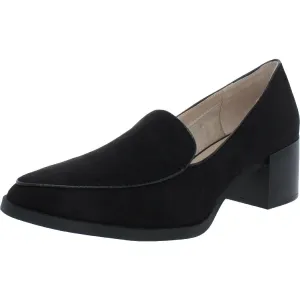 flexible shoes Balanced Design Devyn Womens Microsuede Slip On Loafers