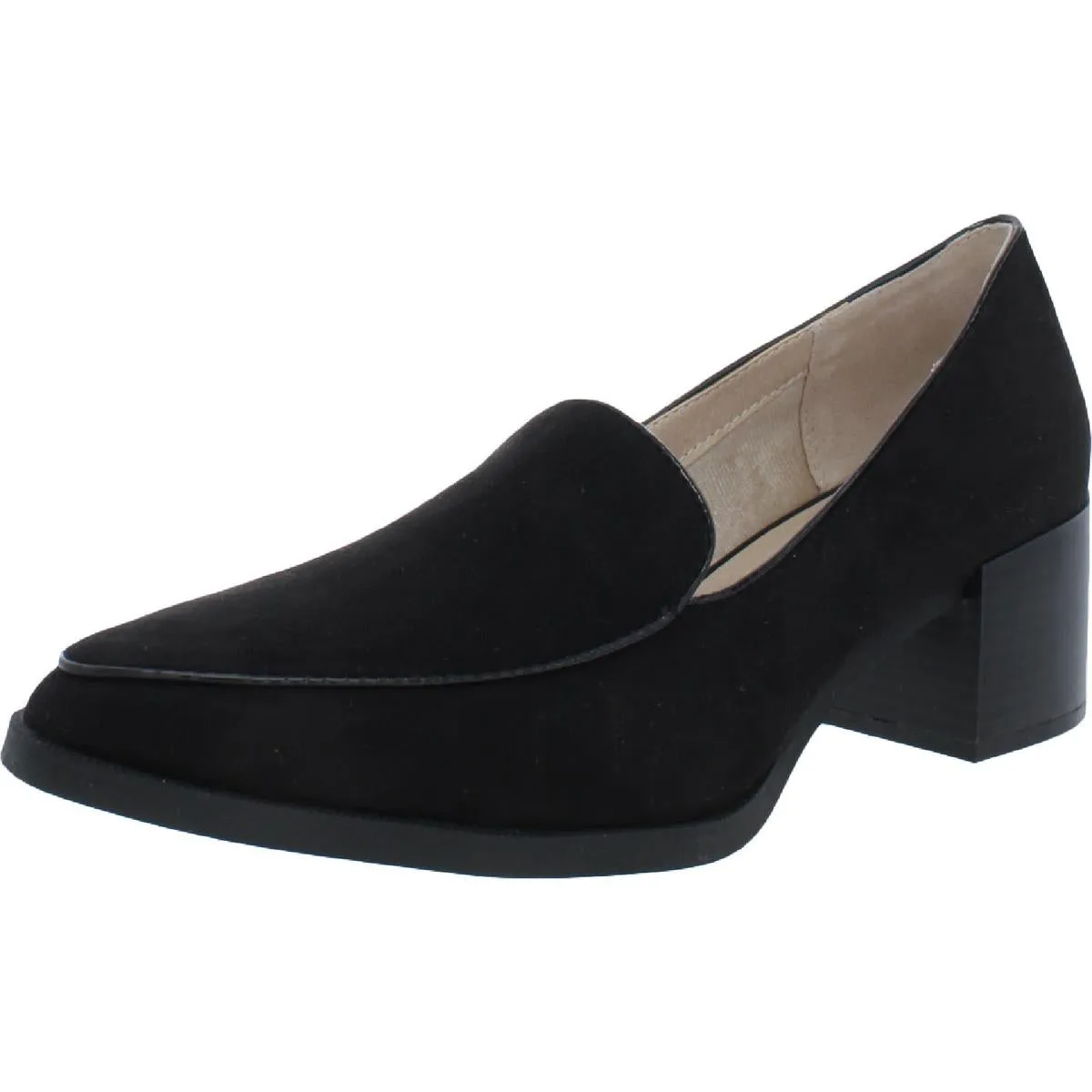 flexible shoes Balanced Design Devyn Womens Microsuede Slip On Loafers