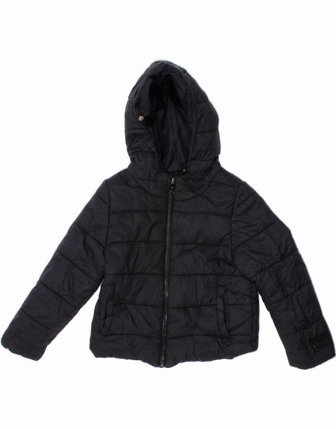Trend student DIADORA Boys Hooded Padded Jacket 2-3 Years Navy Blue Nylon