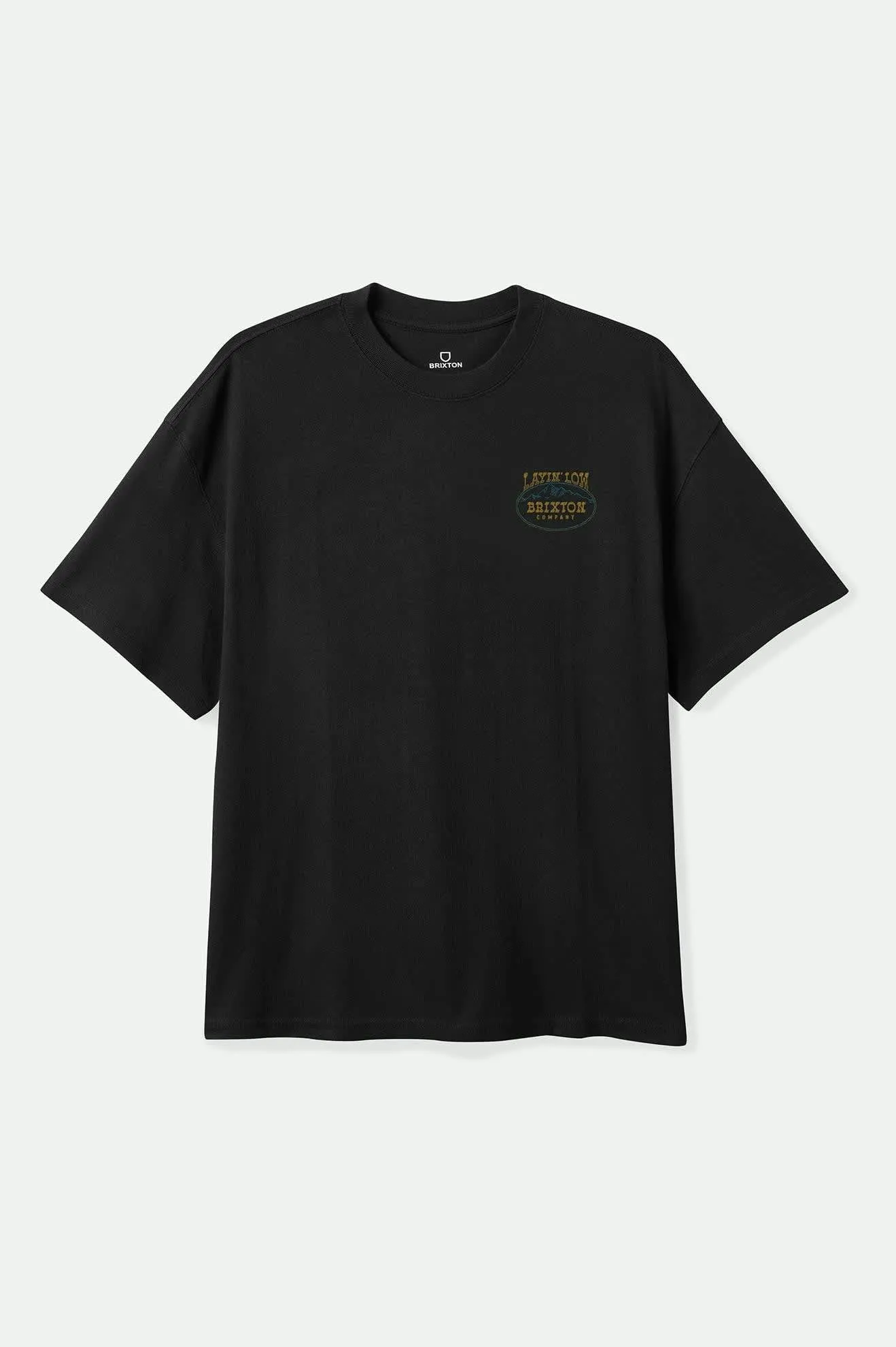 Timeless Style Layin' Low S/S Standard T-Shirt - Black