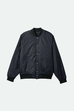 monochromatic Price Dillinger Flight Bomber Jacket - Black