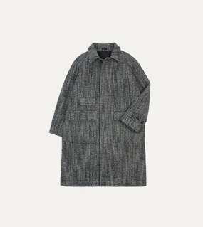 Urban Motion Salt and Pepper Wool Raglan Coat