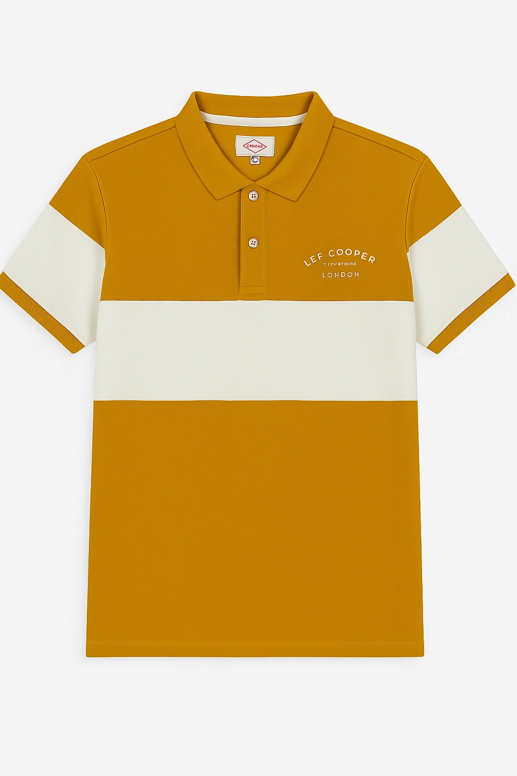 Casual Chic Look Lee Cooper Men Bold Stripe Polo