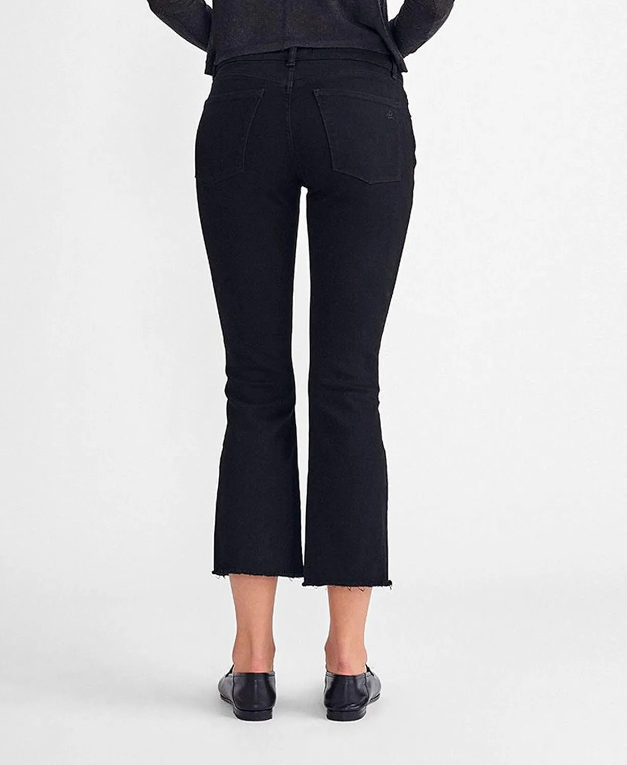 DL1961 Women's Lara Instasculpt Cropped Flare Jean