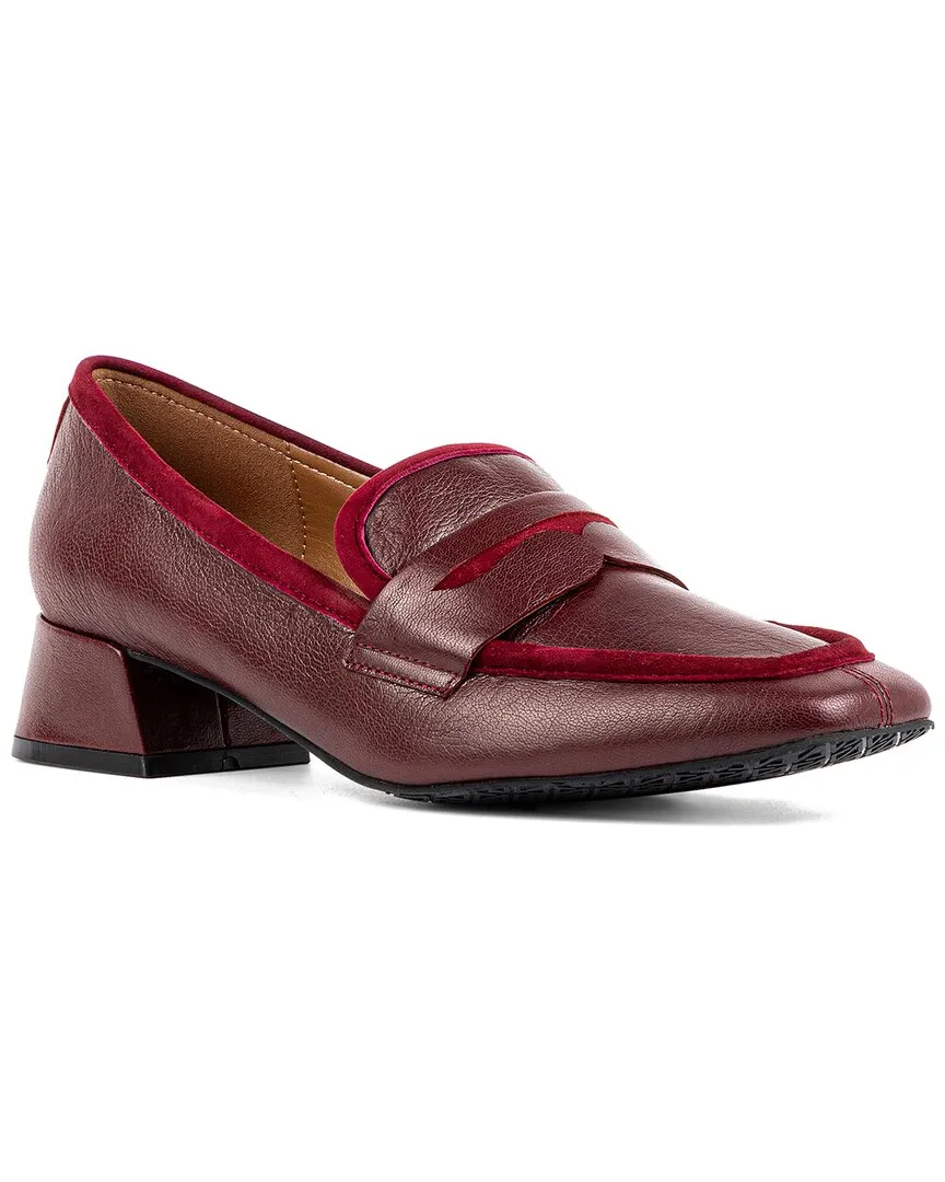 Donald Pliner Tristina Leather Loafer Stylish Movement Smart Edge