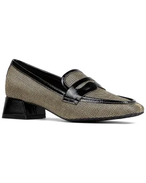 Donald Pliner Tristinar Raffia Loafer Pump Active Wear Soft Touch
