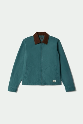 Forget Style Driven Mechanic Garage Jacket - Night Sage