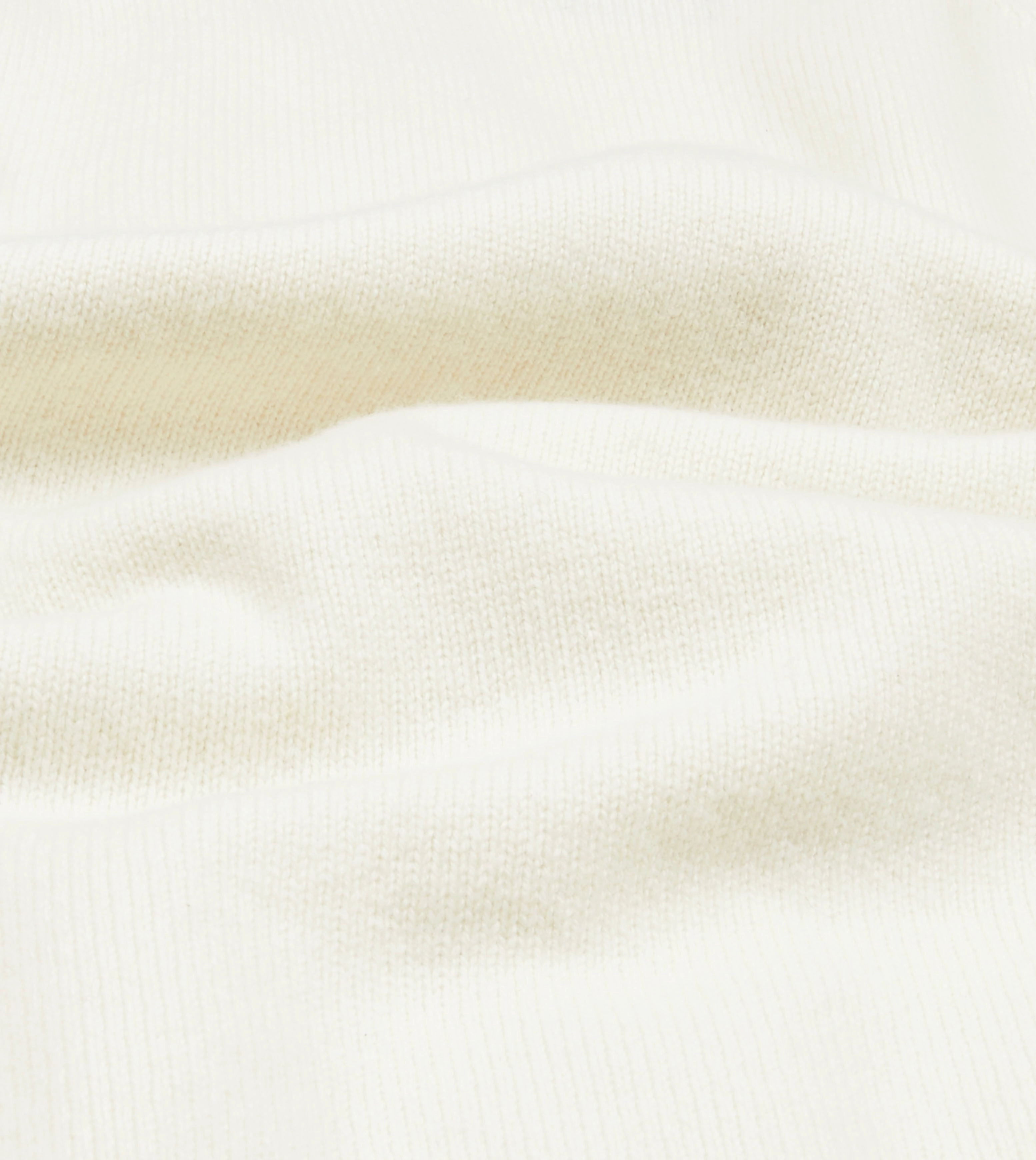 Microfiber softness Ecru Lambswool 6 Button Cardigan