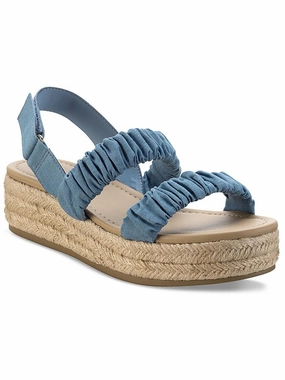 Dovee Womens Ankle Strap Manmade Espadrilles Multi Glow