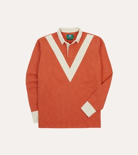 Drake??s and New Balance '77 Flam?? Rugby Shirt Lightweight Layer