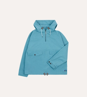 Drake??s and New Balance Waxed Cotton-Nylon Hiking Cagoule Patched