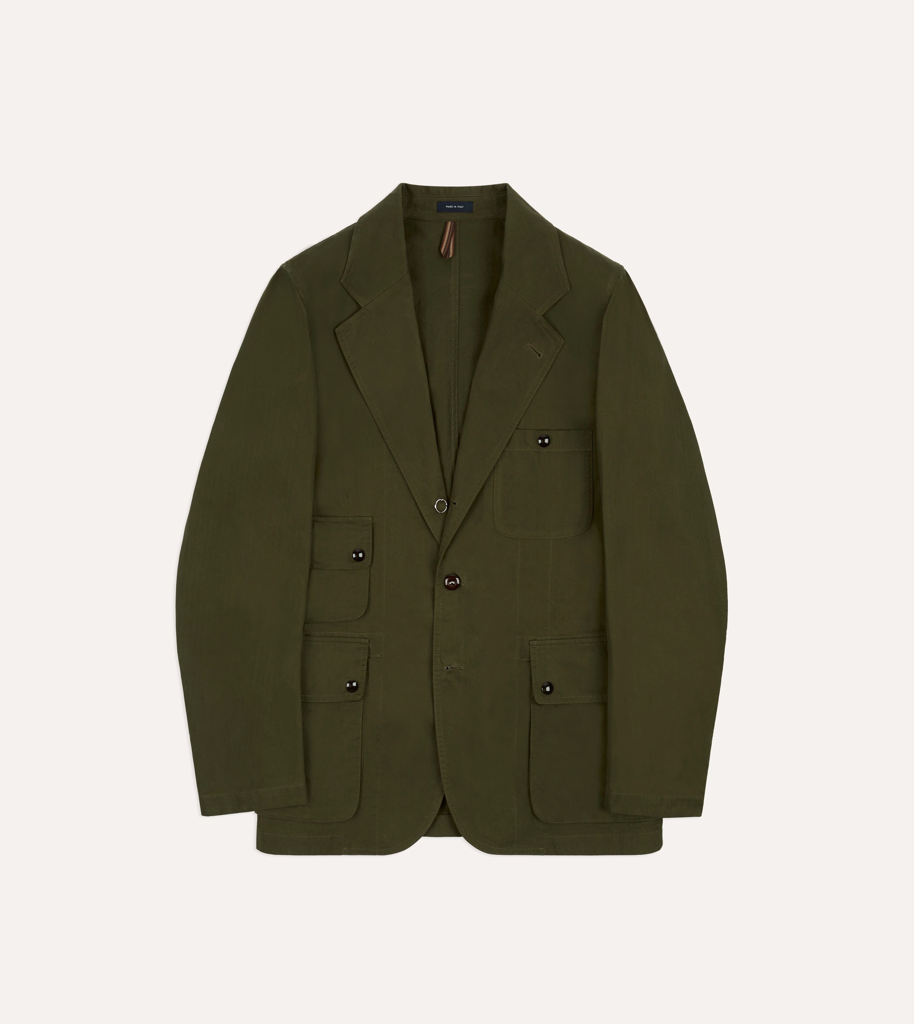 Elegant Office Fit Drake??s and New Balance Waxed Herringbone Cotton Games Blazer
