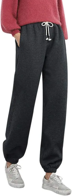 Drawstring Womens Dress Pants Comfy Sherpa Fleece Sweatpants Joggers Fall Loose Fitting Yoga Sports Sexy Sweat Pants