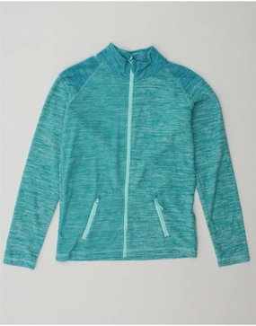 Regular-fit MOUNTAIN WAREHOUSE Boys Fleece Jacket 12-13 Years Blue Polyester