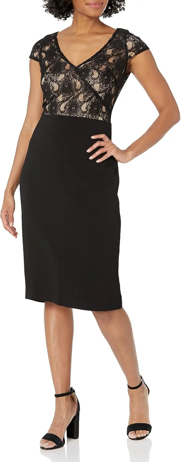Dress the Population Women's Jaleah Bodycon Midi Dress