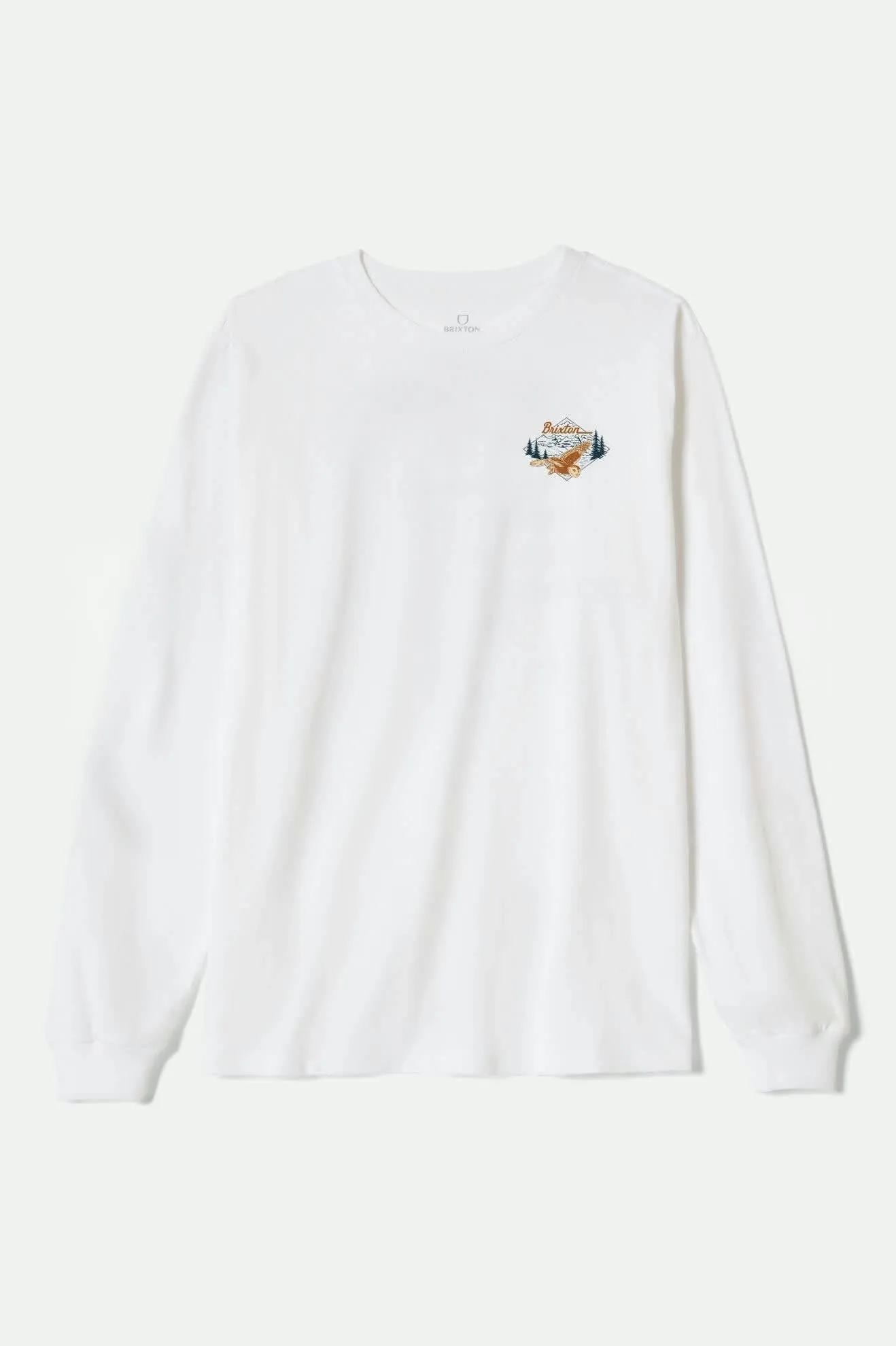 Beaded details Slim fit clothing Driftway L/S Standard T-Shirt - White