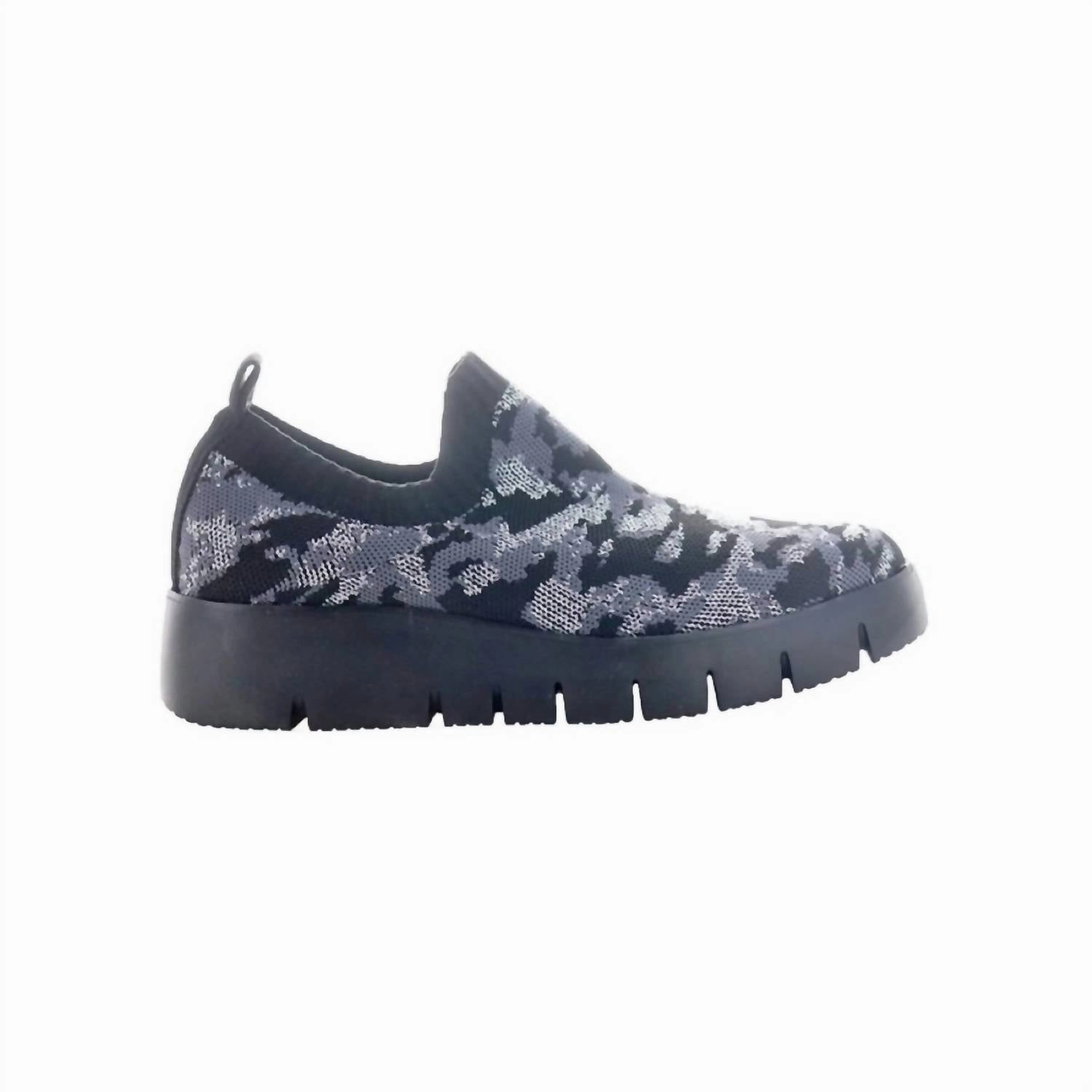 Women's Fx Luna Wedge Heels In Pewter Camo Light Rise