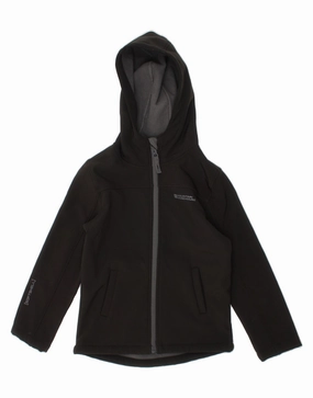 Warm Thinsulate Restore MOUNTAIN WAREHOUSE Boys Hooded Windbreaker Jacket 9-10 Years Black