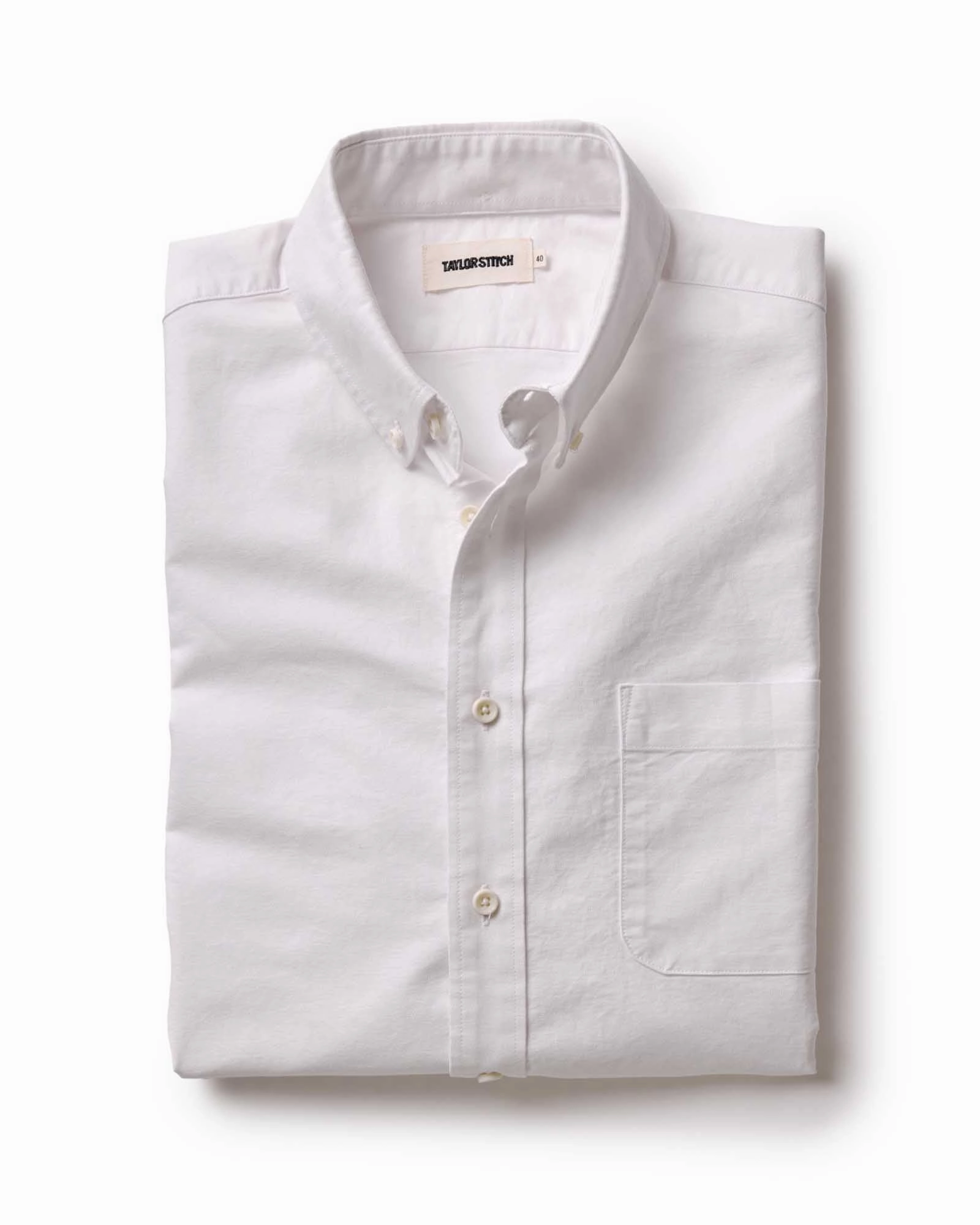 The Jack in White Everyday Oxford Non Iron Fabric