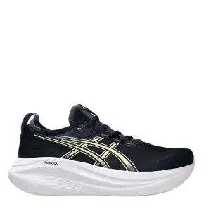 ASICS Men's GEL-NIMBUS 27 Running Shoes in Midnight/Vanilla AW25 Urban fitness toe - roomy shoes