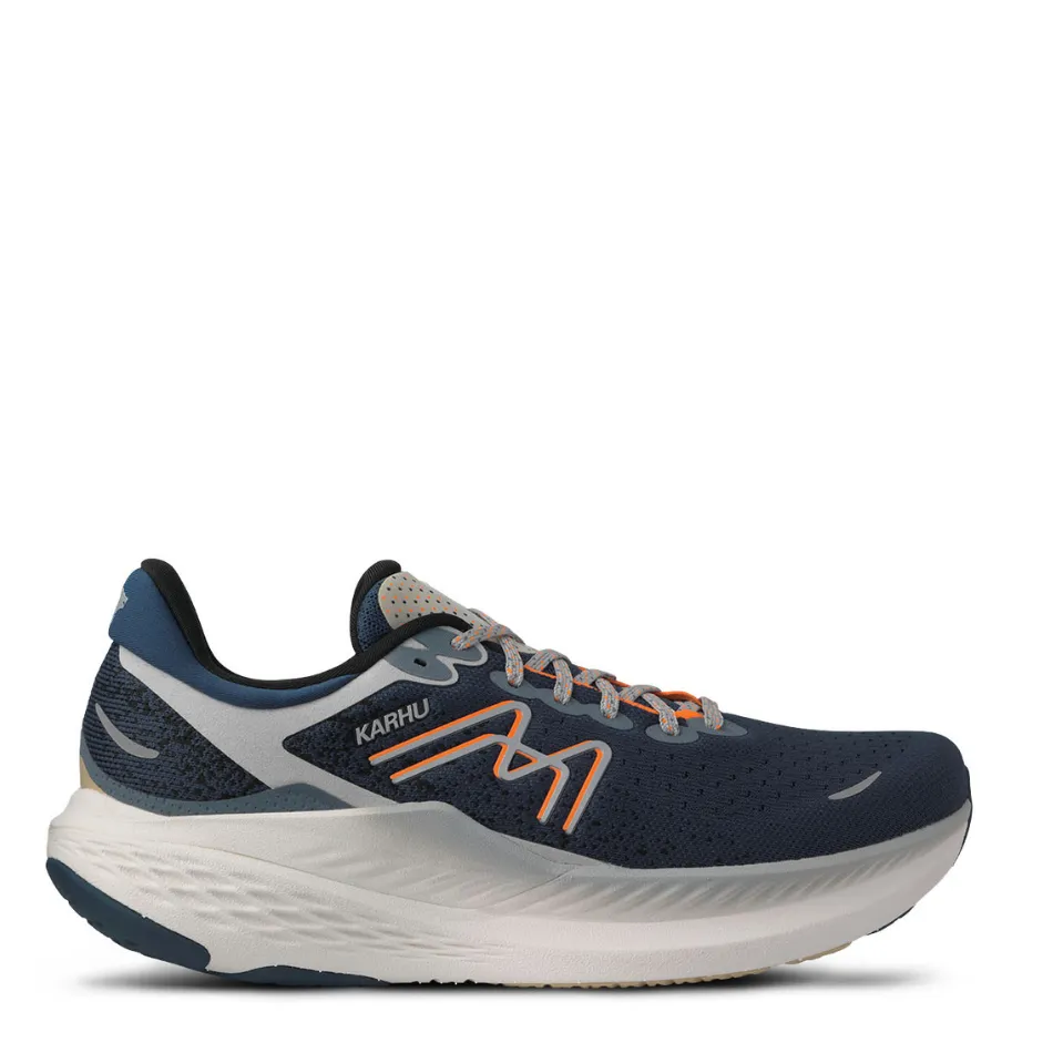 Light Color Rainy day run Karhu Men's Mestari Run 1.5 Running Shoes in Titan/Shocking Orange AW25