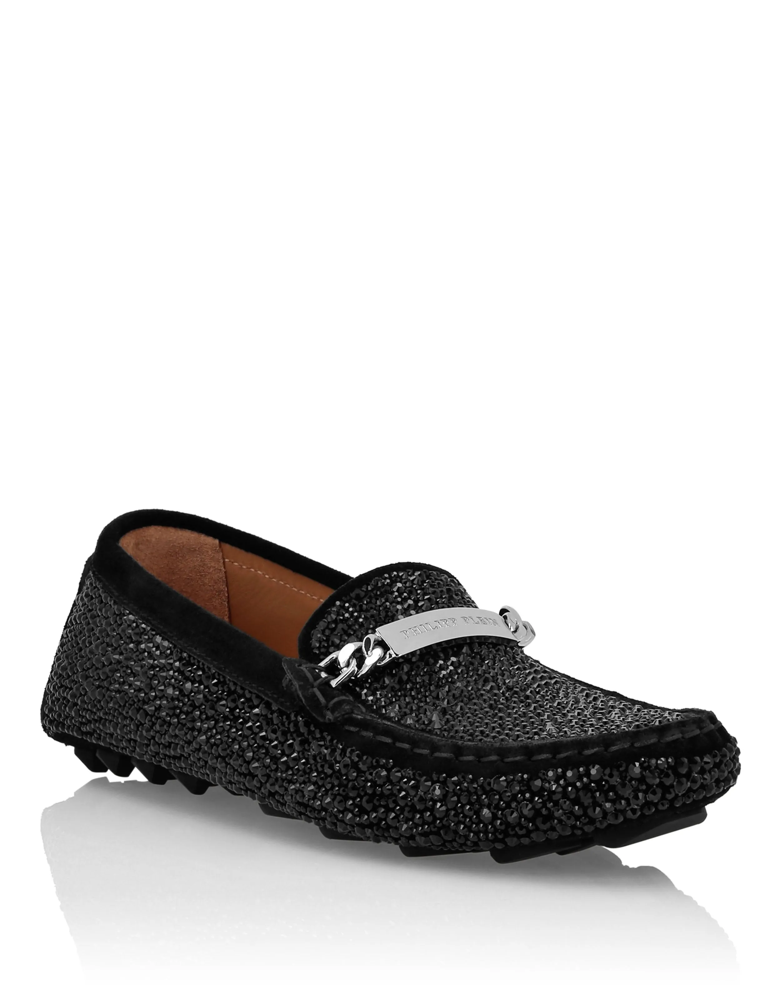 On The Move Suede Strass Moccasin
