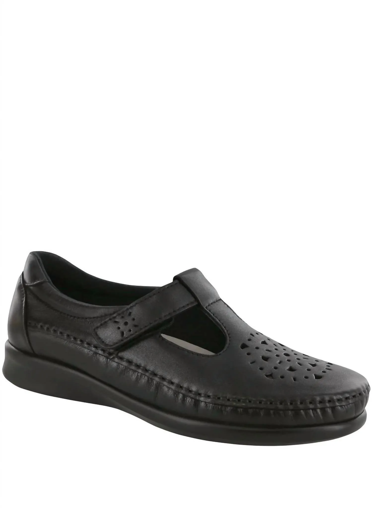 Breathable Casual Shoes Willow Slip On Loafer - Narrow In Black