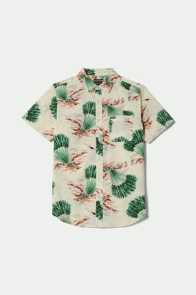 Charter Print S/S Shirt - Vintage Palm Print shopping spree