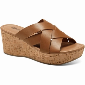 Walk Routine Balanced Build VIOLETTE Womens Cork Wedge Sandals