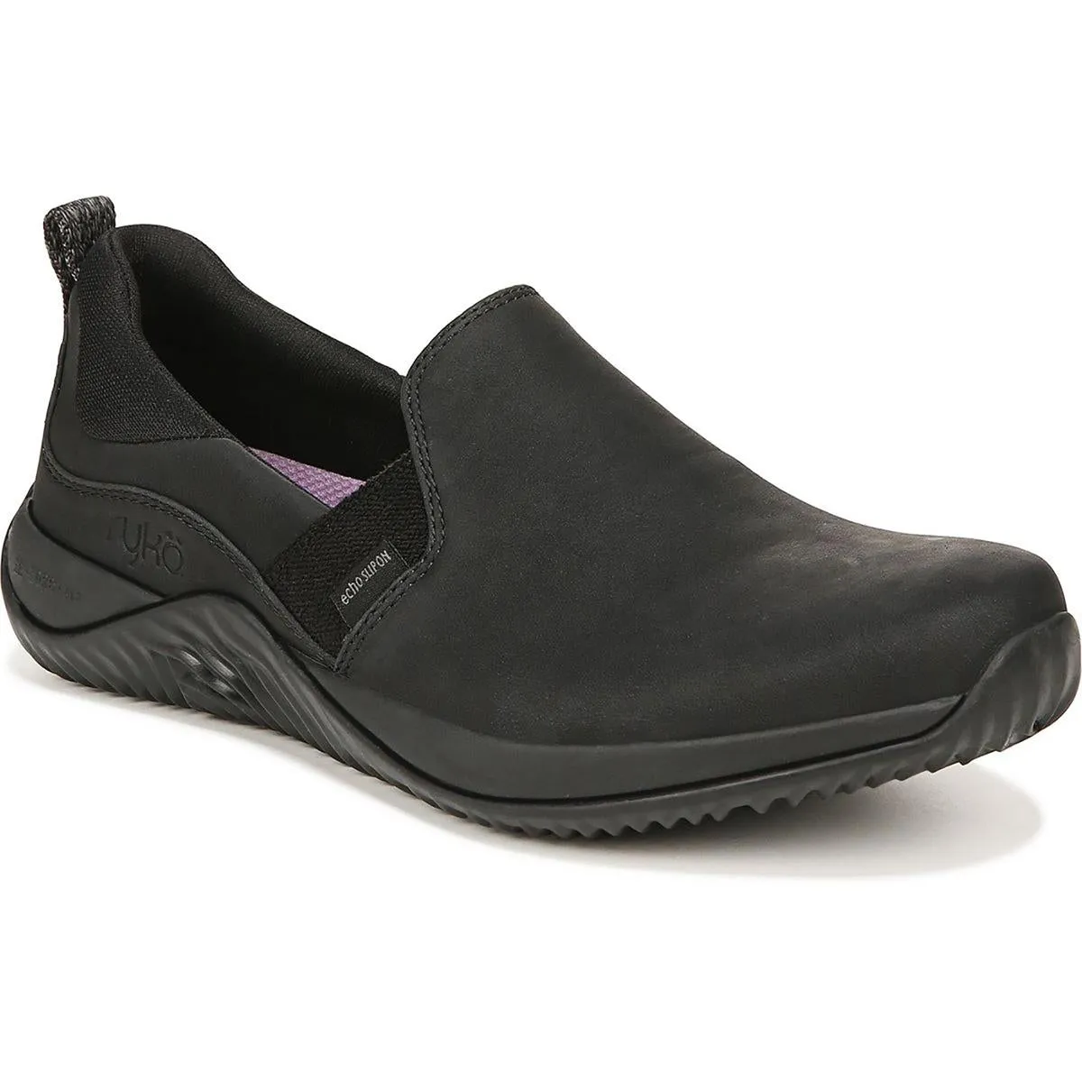 Echo Womens Solid Loafers Street Mood