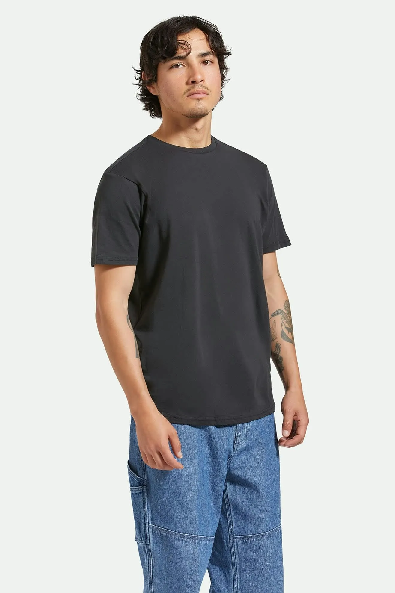 Classic Look No Fade Technology Vintage Reserve S/S T-Shirt - Black Sol Wash