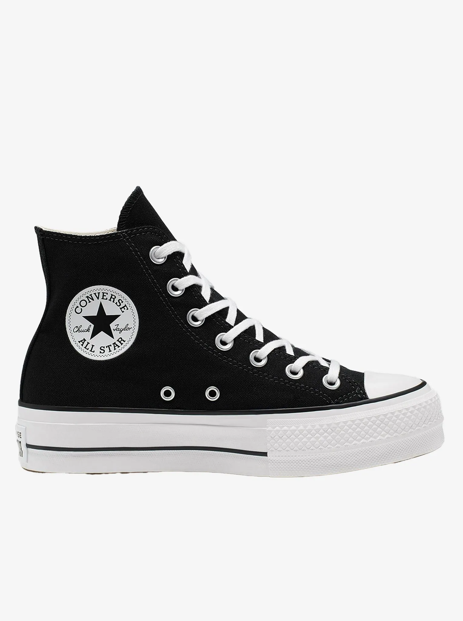 Rubber Traction All Star Canvas Lift High Top Womens
