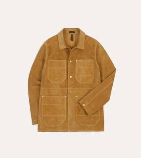 Sand Suede Welder Jacket Anti Pill Treatment Honor