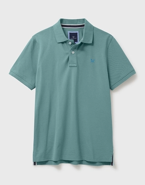 Seamless construction CREW CLASSIC PIQUE POLO SHIRT