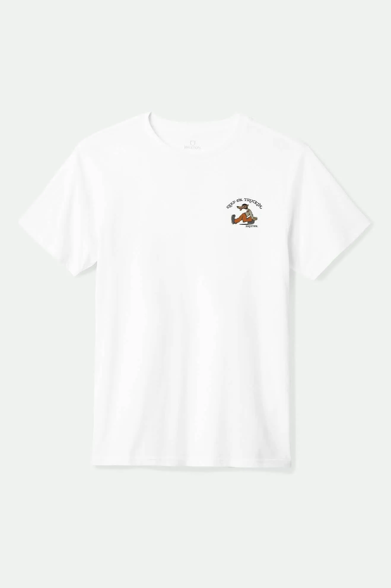 Stride S/S Tailored T-Shirt - White Stylish and Comfortable Premium Material