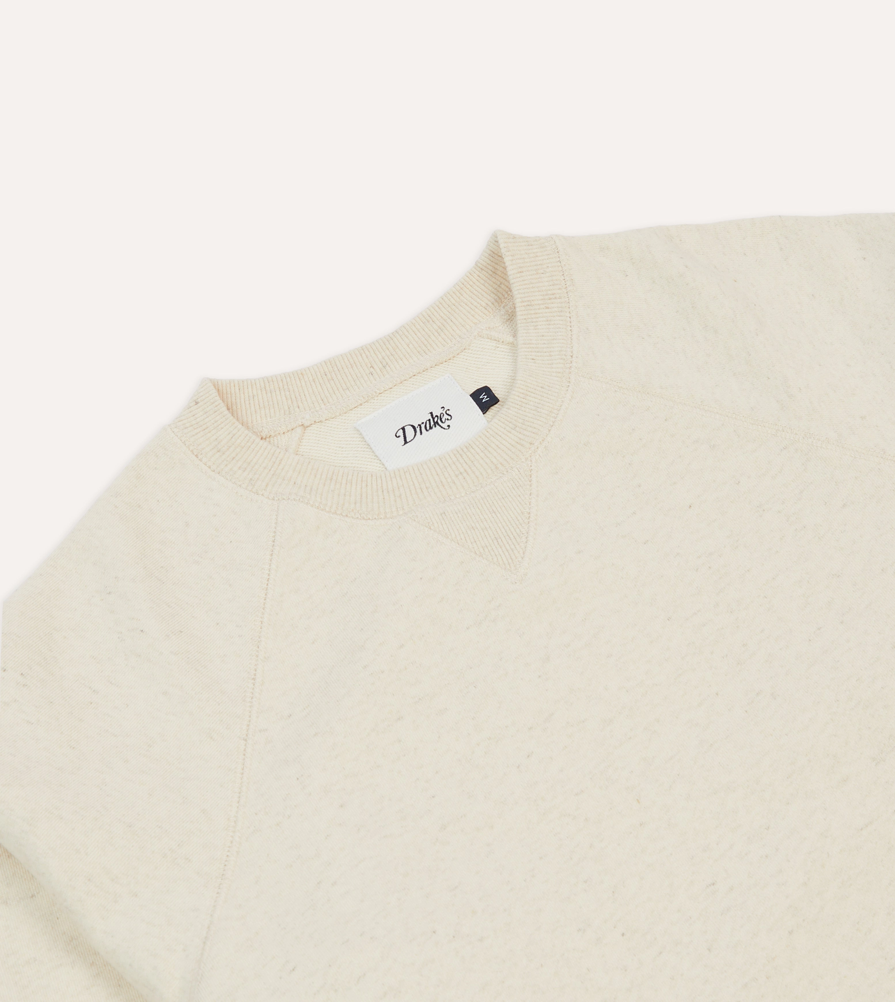 Durable Fabric teens' Ecru Cotton-Hemp Sweatshirt