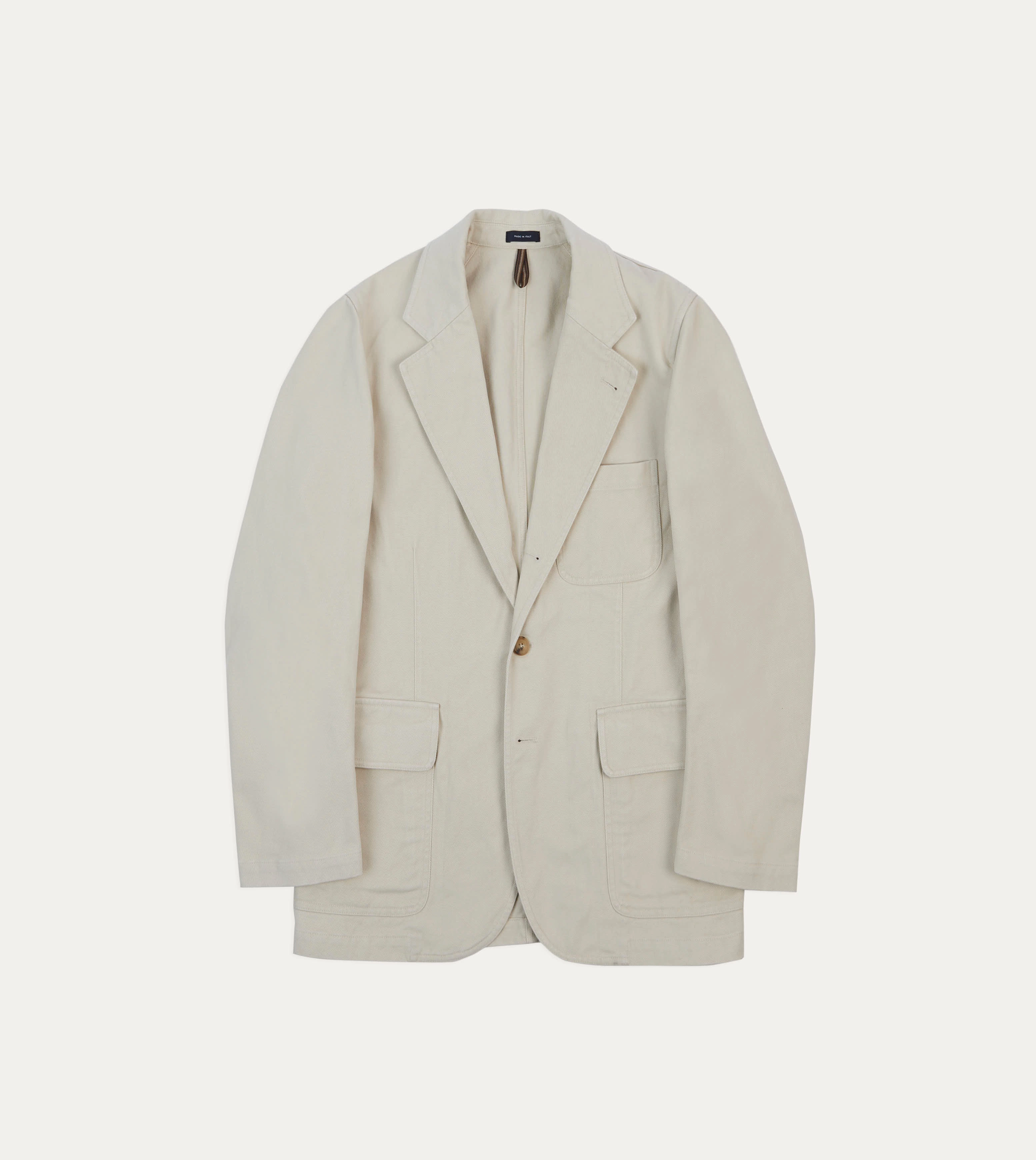 Ecru Heavy Cotton Twill Games Blazer Mk. I Smart Layer