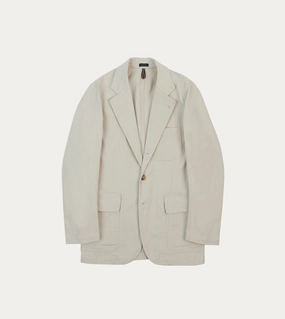 Ecru Heavy Cotton Twill Games Blazer Mk. I Smart Layer