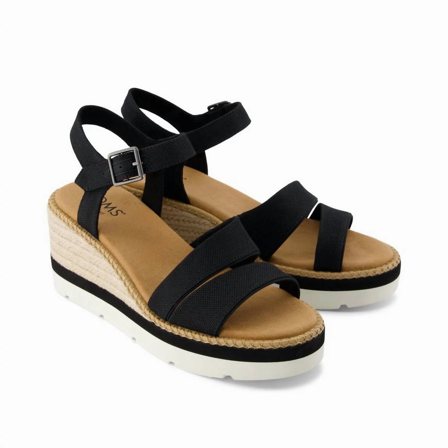 Height Walk Women's Darya Sandals In Black