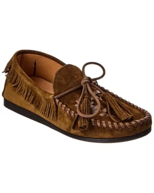 Stylish Padding Air Steps Isabel Marant Suede & Leather Moccasin