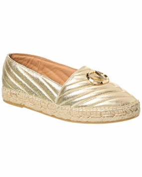 Valentino by Mario Valentino Guendalina Leather Espadrille Dual Glow All Day Motion
