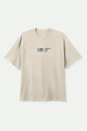 Layering Essential Modern and Soft Union Heavyweight Relaxed T-Shirt - Cream Classic Wash