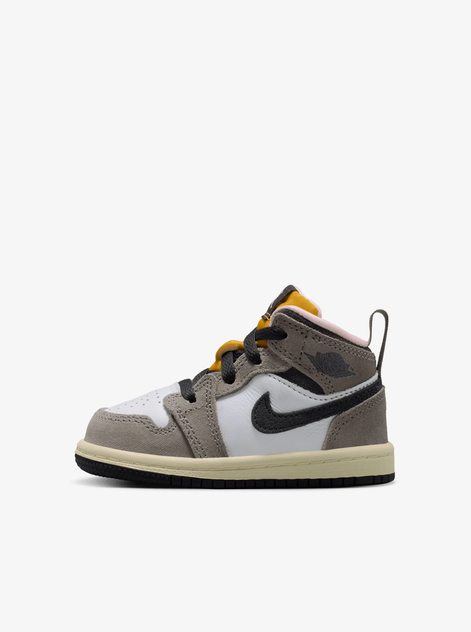 Jordan 1 Mid SE Infants Textured Grip Walk More