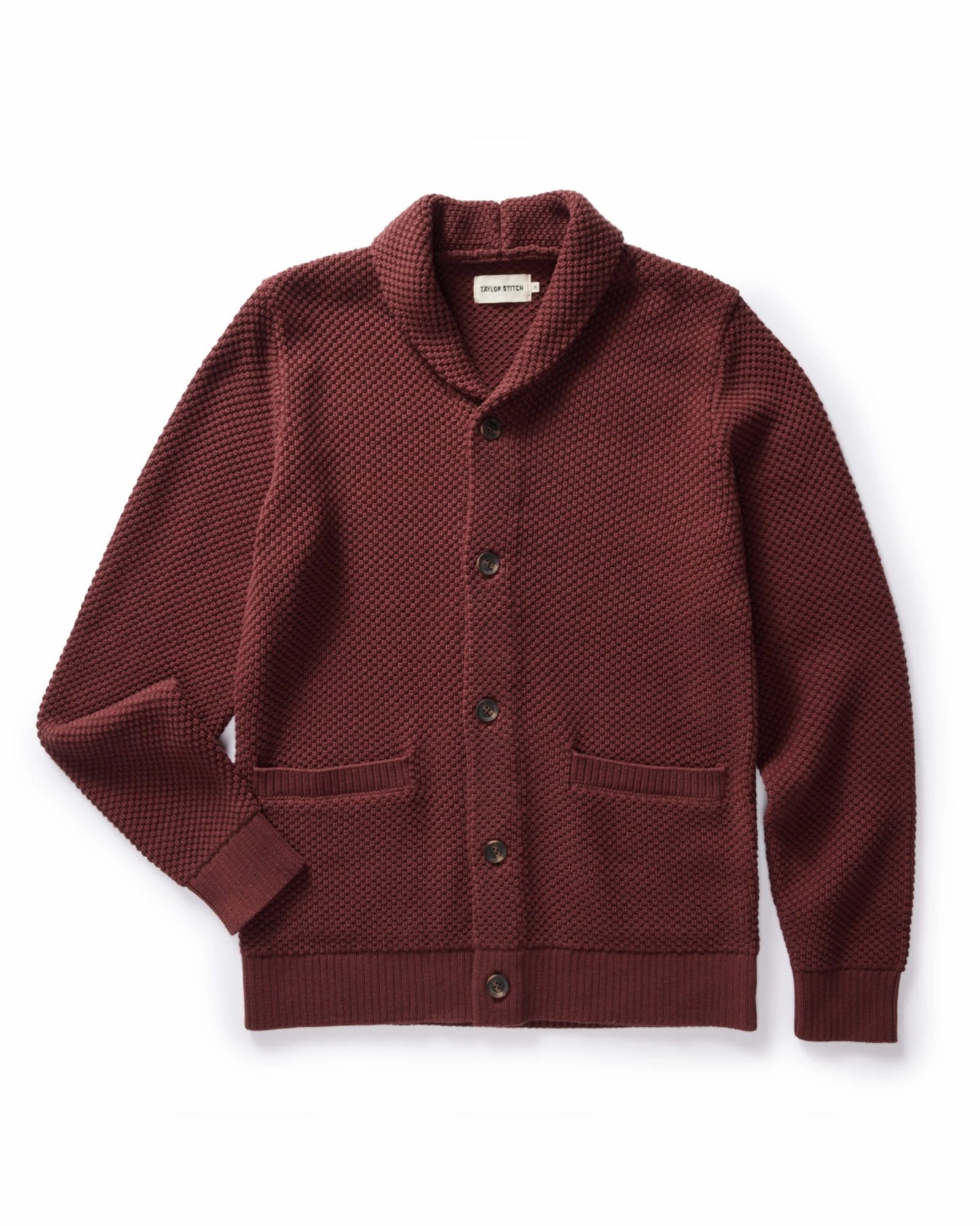 Cozy pieces The Crawford Sweater in Black Cherry