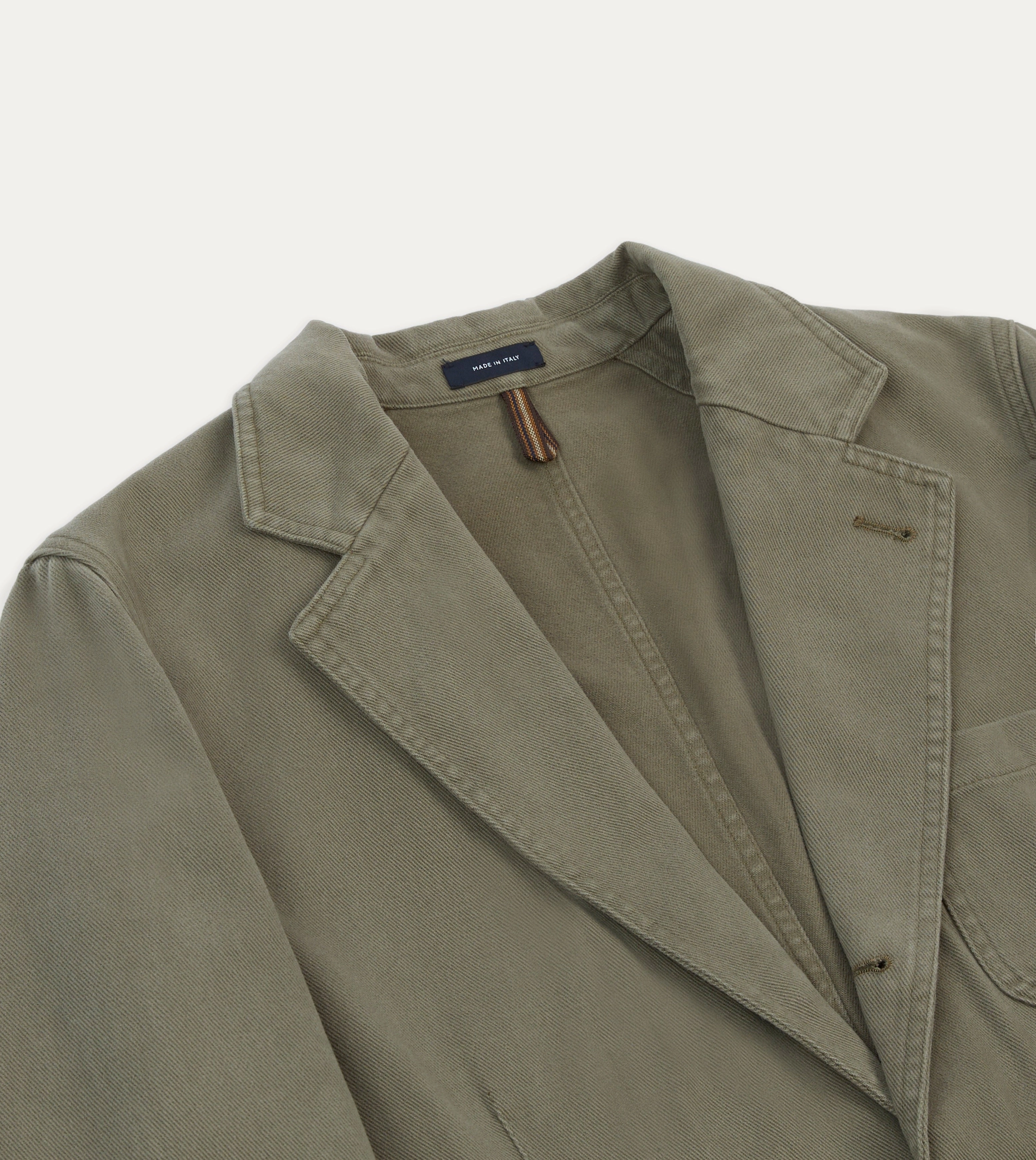 Khaki Heavy Cotton Twill Games Blazer Mk. I Flawless Look