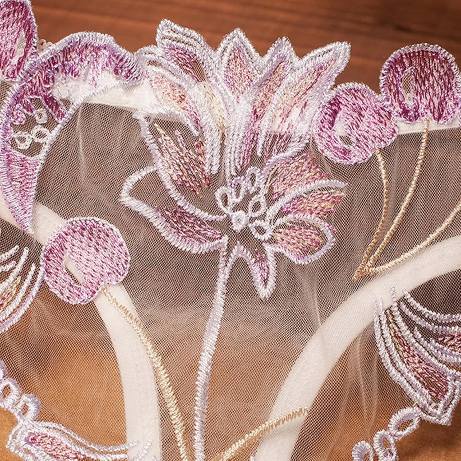 Embroidered Womens Underwear See Through Mesh Panties Butt Lifting Sexy Briefs Cheeky Sheer Bikini Panties Hipsters